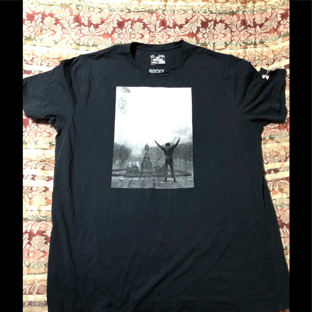 Rocky Balboa Under Black Under Armour T shirt